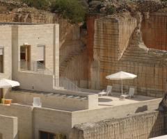 Una terrazza della struttura