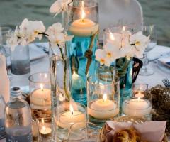Allestimento floreale per matrimonio in spiaggia - WishVersilia