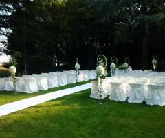 Allestimento cerimonia all'aperto -  Tra sogni e realtà