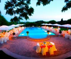 Ricevimento in piscina