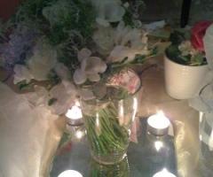 Centrotavola per gli sposi