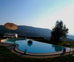 La piscina della Tenuta il Pilaccio