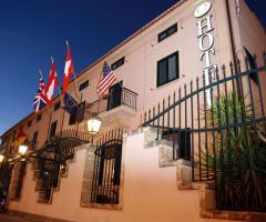 L'Hotel Villa d'Amato visto da fuori