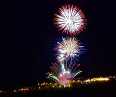 fuochi d'artificio per il matrimonio