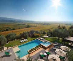 La piscina della villa