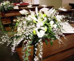 Bouquet decorativo chiesa