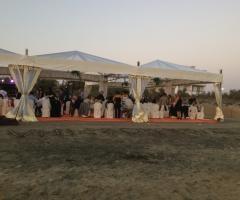Gazebo dalle grandi dimensioni per il ricevimento
