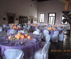 Sala interna per il matrimonio in villa a Verona