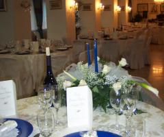 Mise en place per le nozze