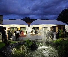 Gazebo per buffet all'aperto