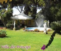 Ricevimento di matrimonio in giardino