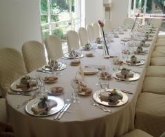 Tavolo imperiale per le nozze