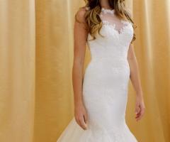 Ateleba Sposa - Abito da sposa sirena in pizzo rebrodè