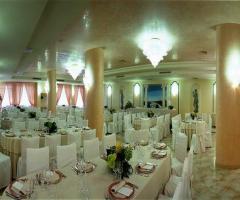 Ricevimento di nozze in un ristorante