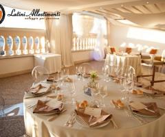 Noleggio tavoli e sedie per il matrimonio