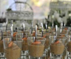 Antipasto finger food per il matrimonio