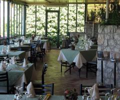 Sala ristorante della location di matrimonio