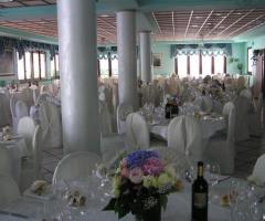 Sala interna per il ricevimento di matrimonio - Ristorante La Baita