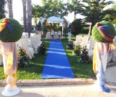 Cerimonia di matrimonio in giardino - Masseria Grottella