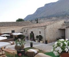 Vista dall'alto giardino