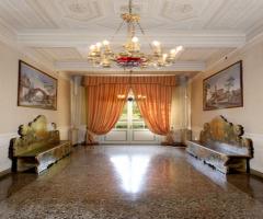 La loggia d'ingresso - La Quiete di Mezzana