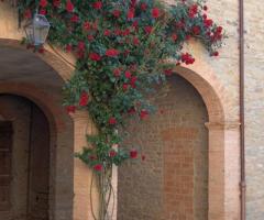 particolare del porticato