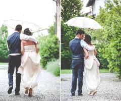 Postcard from Italy Wedding -
Fotografie sotto la pioggia
