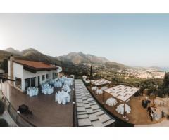 La preparazione... Villa Treglia