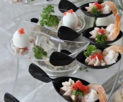 Antipasti per il ricevimento di matrimonio