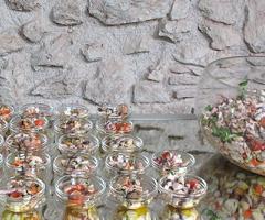 Finger food per il ricevimento di nozze di Lucaroni Catering