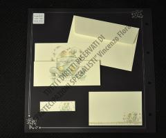 Partecipazioni Specialisti - Inviti con iniziali a rilievo