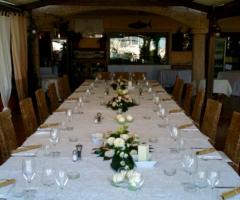 Ristorante Aquamarina - Il tavolo imperiale all'esterno