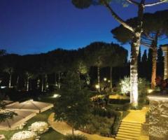 Matrimonio serale in giardino