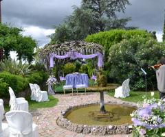 Cerimonia di matrimonio in giardino - La Collinetta