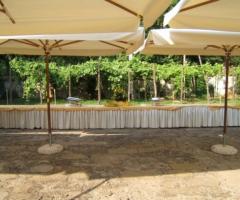 Gazebo per rinfreschi all'aperto