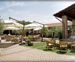 Piazzetta della location di matrimonio