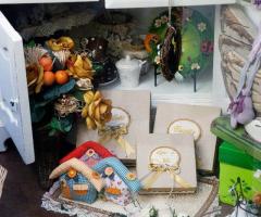 Bomboniere artigianali di stoffa per il matrimonio