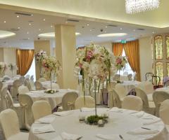 Tavoli per il ricevimento di matrimonio