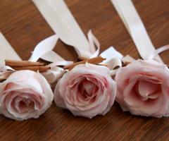 Boutonniere di rose - La Mimosa Creazioni a Genova