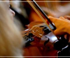 Esibizione violinista per il matrimonio