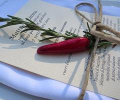 Segnaposto - Vizi e Delizie Catering