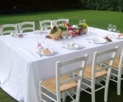 Allestimento in giardino Nuova Villa dei Cesari