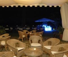 Allestimento per il ricevimento di matrimonio