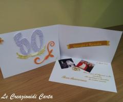 Le Creazioni di Carta - Inviti Anniversario Nozze 50°