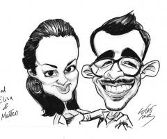 Sbrò - Caricature per il giorno delle nozze