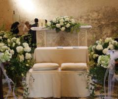 Addobbo floreale chiesa