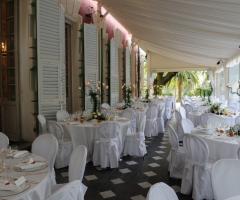 allestimento in esterno