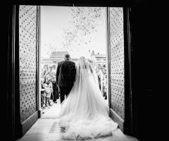 Dario Imparato Foto - Uscita dalla chiesa