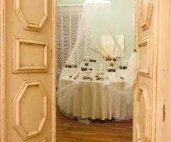 Entrata della sala per il ricevimento di nozze