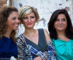 Foto delle invitate al matrimonio